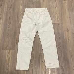 AMERICAN eagle White Jeans